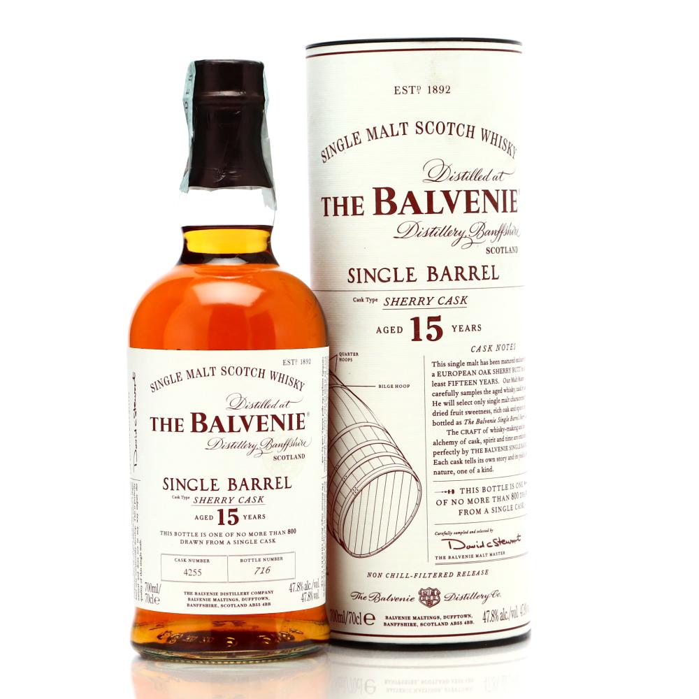Balvenie 15 Year Old Sherry Cask Single Barrel #4255