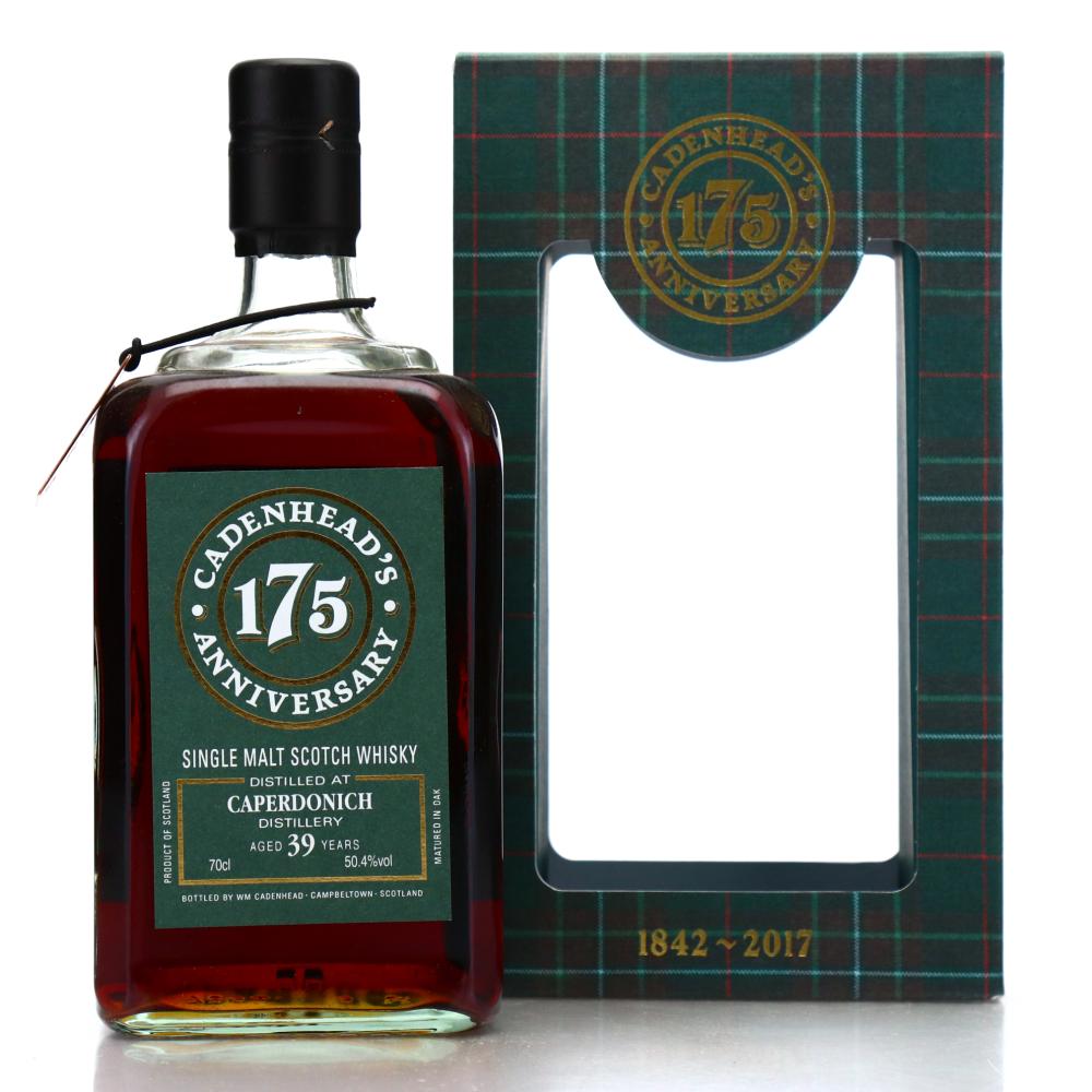 Caperdonich 1977 Cadenhead's 39 Year Old / 175th Anniversary