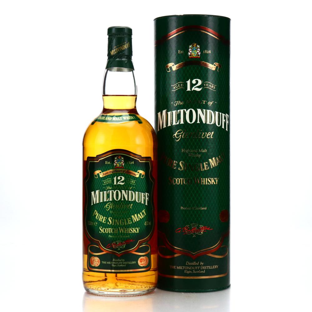 Miltonduff 12 Year Old 1 Litre 1990s-00s