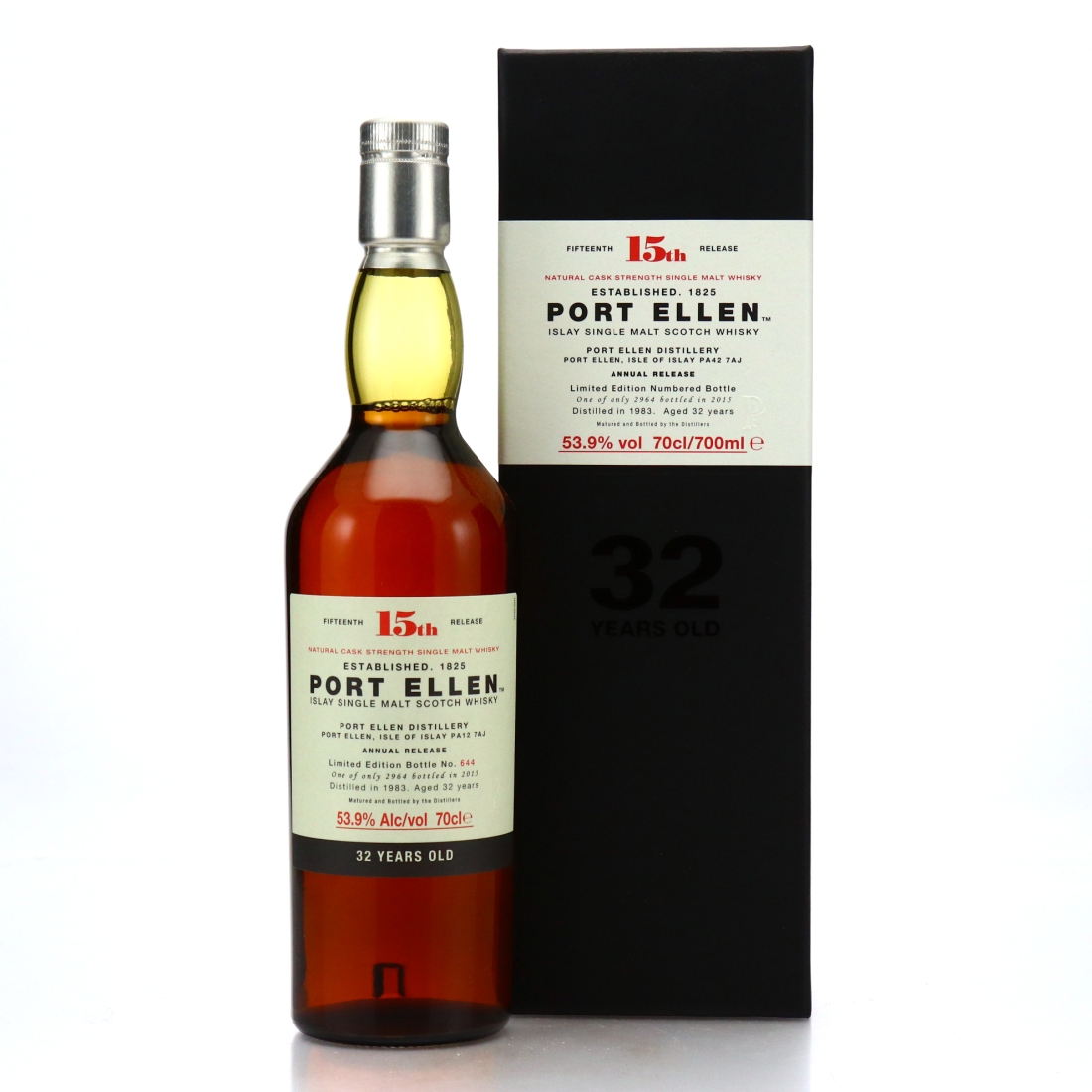 Image for Port Ellen 1983 32 Year Old 15th Release