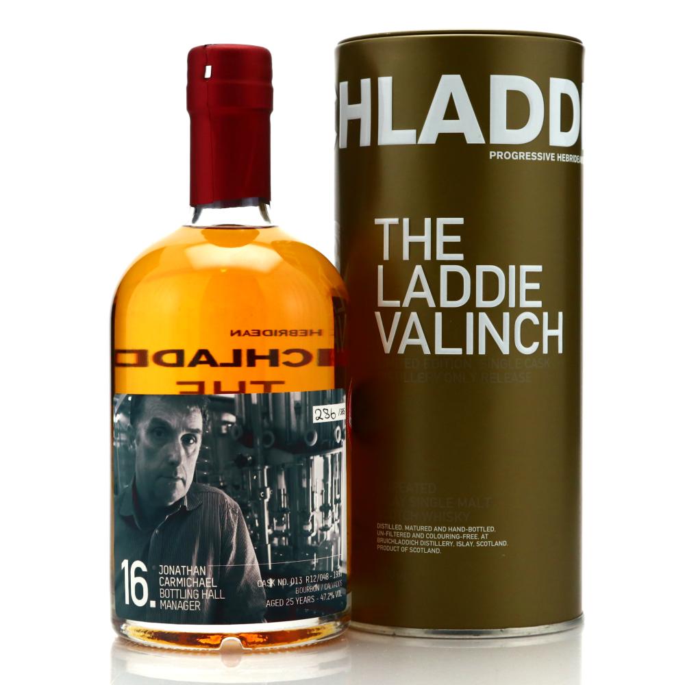 Bruichladdich 1990 Jonathan Carmichael Valinch 25 Year Old / Calvados Finish
