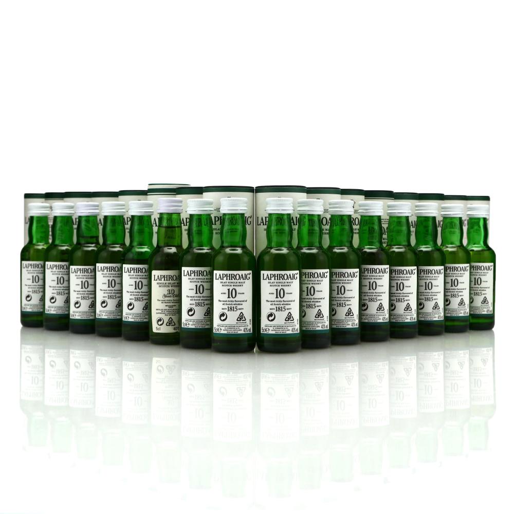 Laphroaig 10 Year Old Miniature x 16