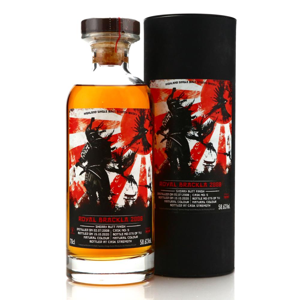 Royal Brackla 2008 Signatory Vintage Samurai / Kirsch Whisky