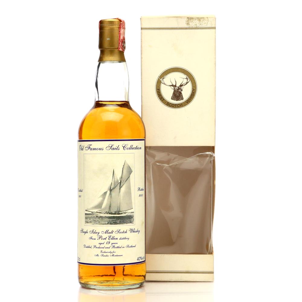 Port Ellen 1981 Da Sandro al Navile 19 Year Old / Old Famous Sails Collection