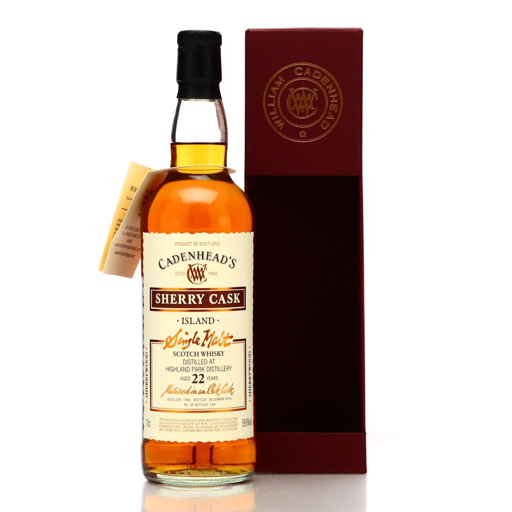 Highland Park 1992 Cadenhead's 22 Year Old Sherry Cask