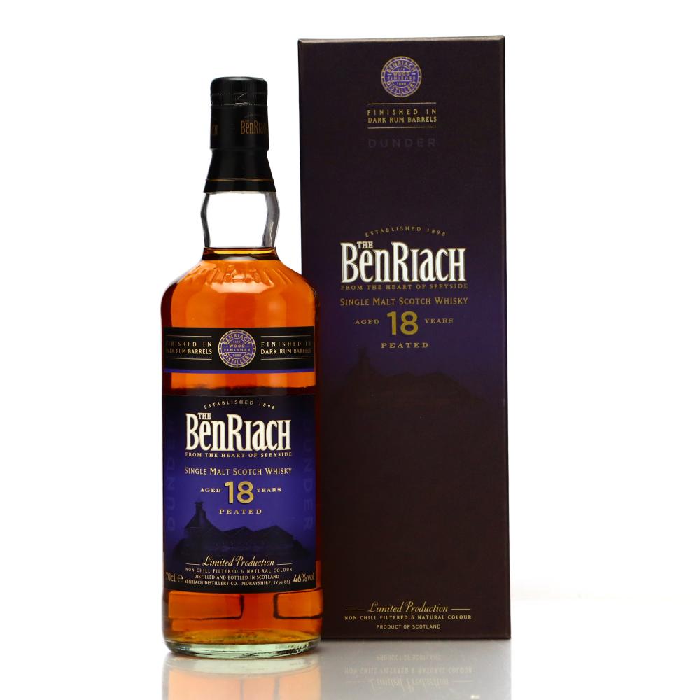 Benriach Dunder 18 Year Old Peated Dark Rum Wood Finish