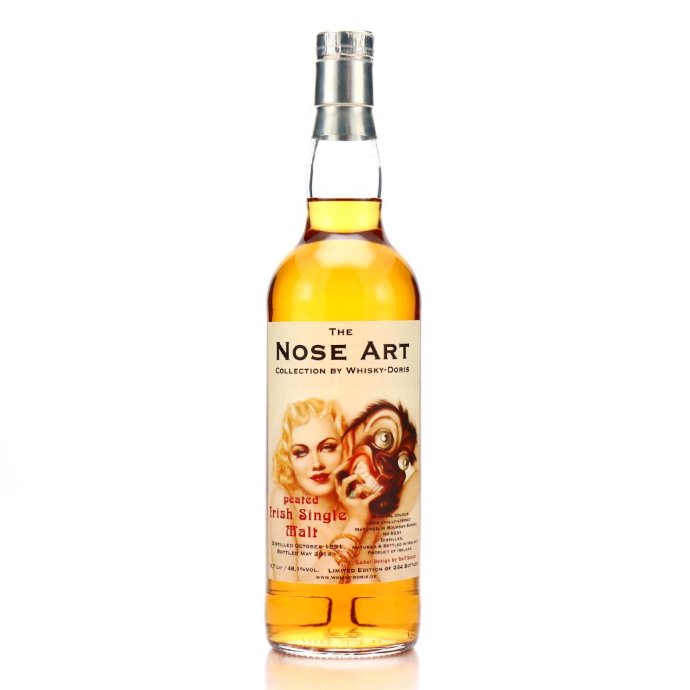 Irish Peated Single Malt 1991 Whisky-Doris Nose Art