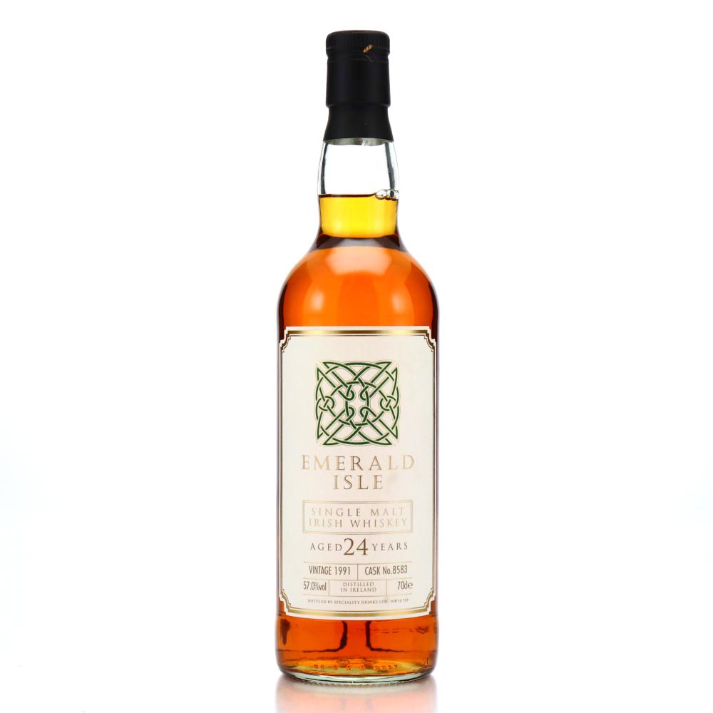 Irish Single Malt 1991 Emerald Isle 24 Year Old #8583