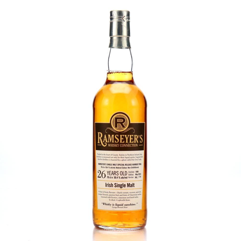 Bushmills 1988 Ramseyer's Whisky Connection 26 Year Old