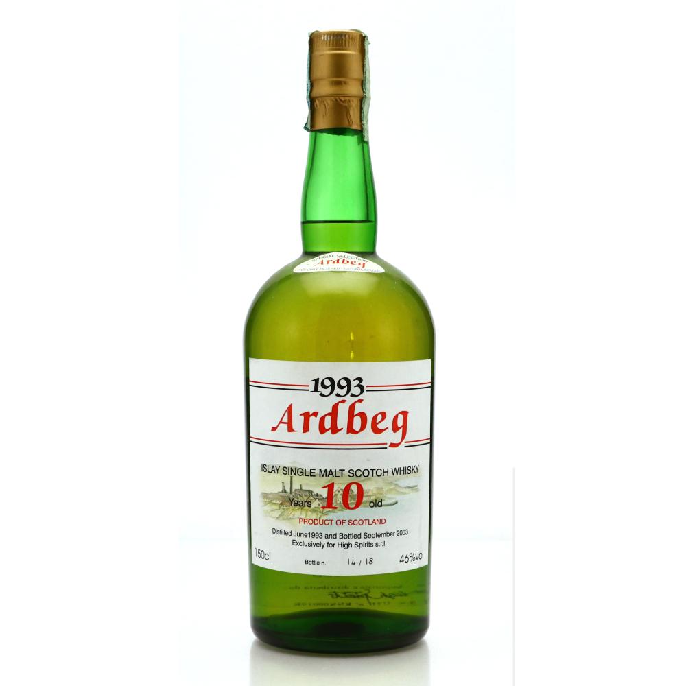 Ardbeg 1993 High Spirits 10 Year Old 1.5 Litre