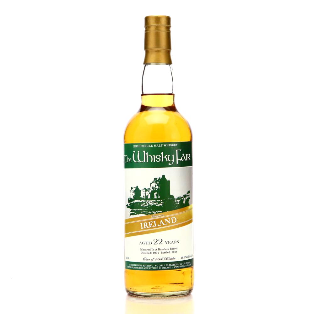 Irish Single Malt 1991 The Whisky Fair 22 Year Old