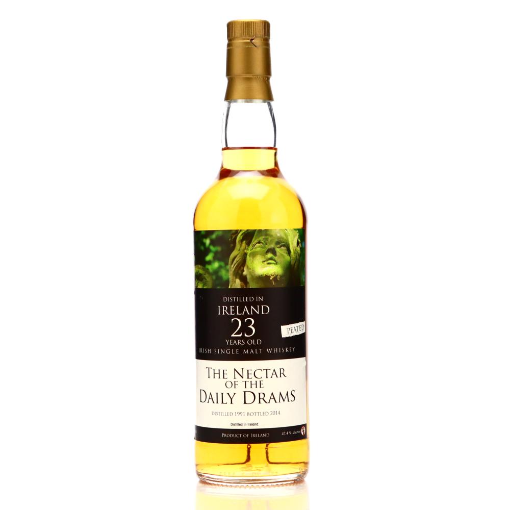 Irish Peated Single Malt 1991 The Nectar of the Daily Drams 23 Year Old