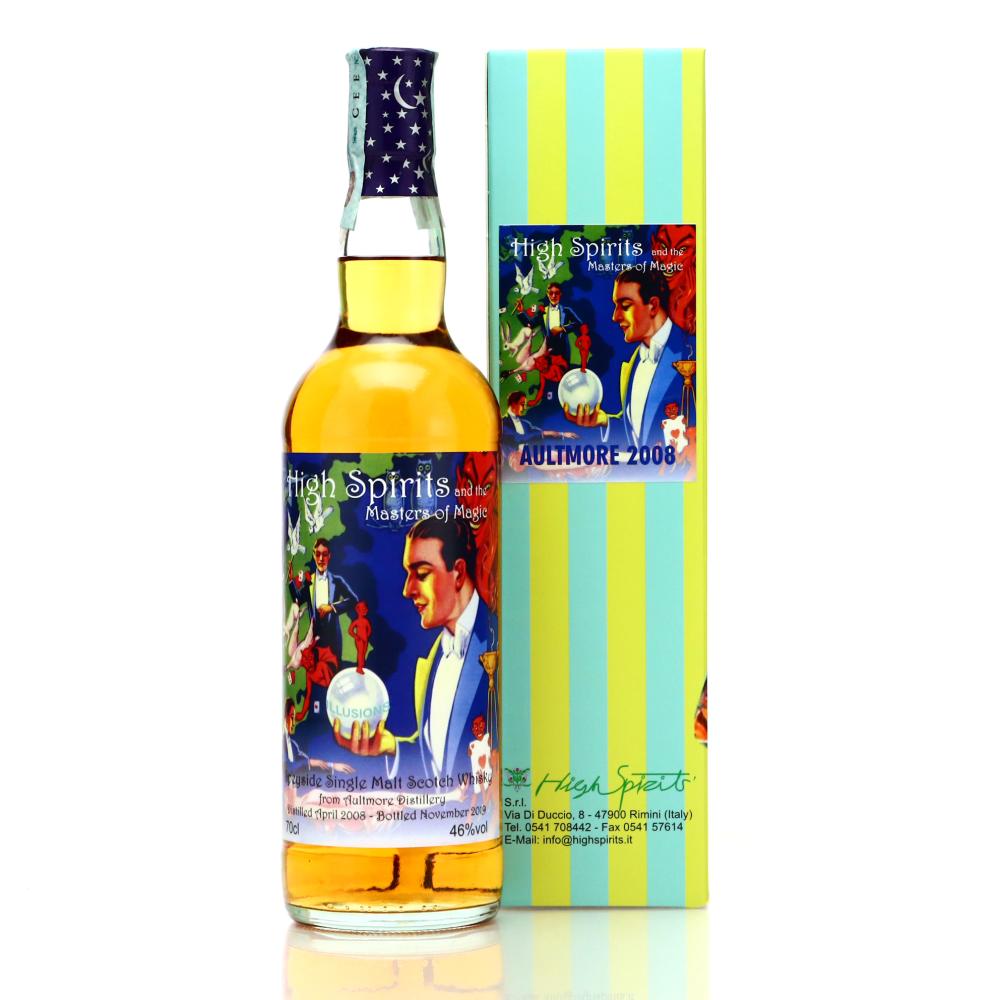 Aultmore 2008 High Spirits 11 Year Old / Masters of Magic