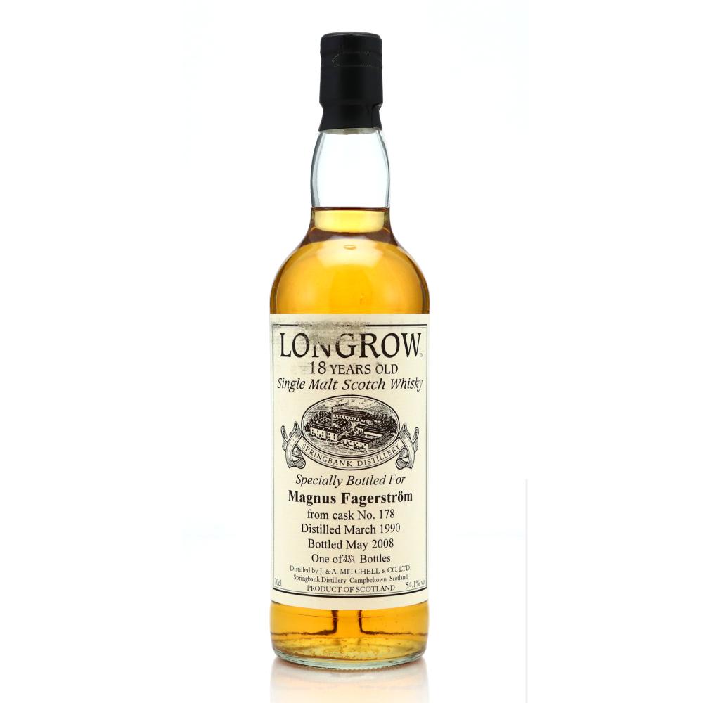 Longrow 1990 Private Cask 18 Year Old #178 / Magnus Fagerstrom