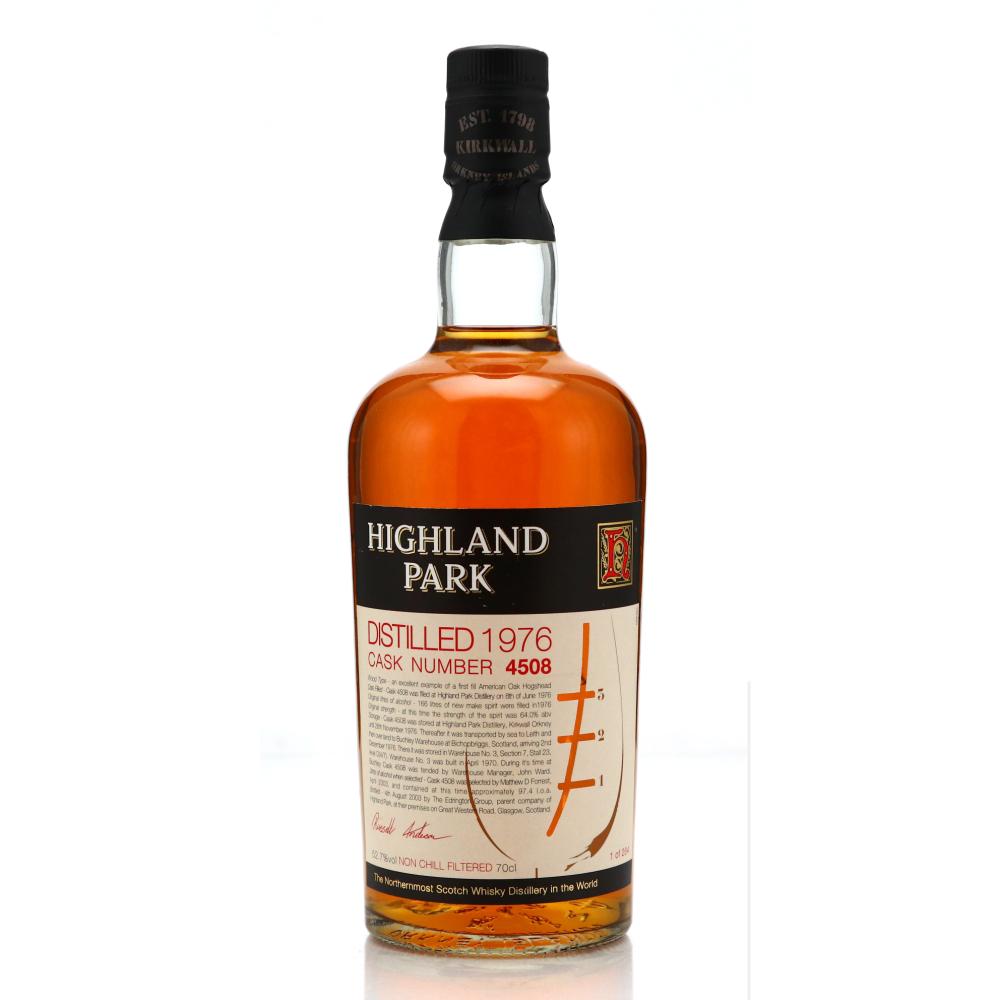 Highland Park 1976 Single Cask #4508