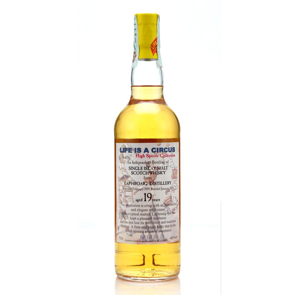 Laphroaig 1995 High Spirits 19 Year Old / Life is a Circus