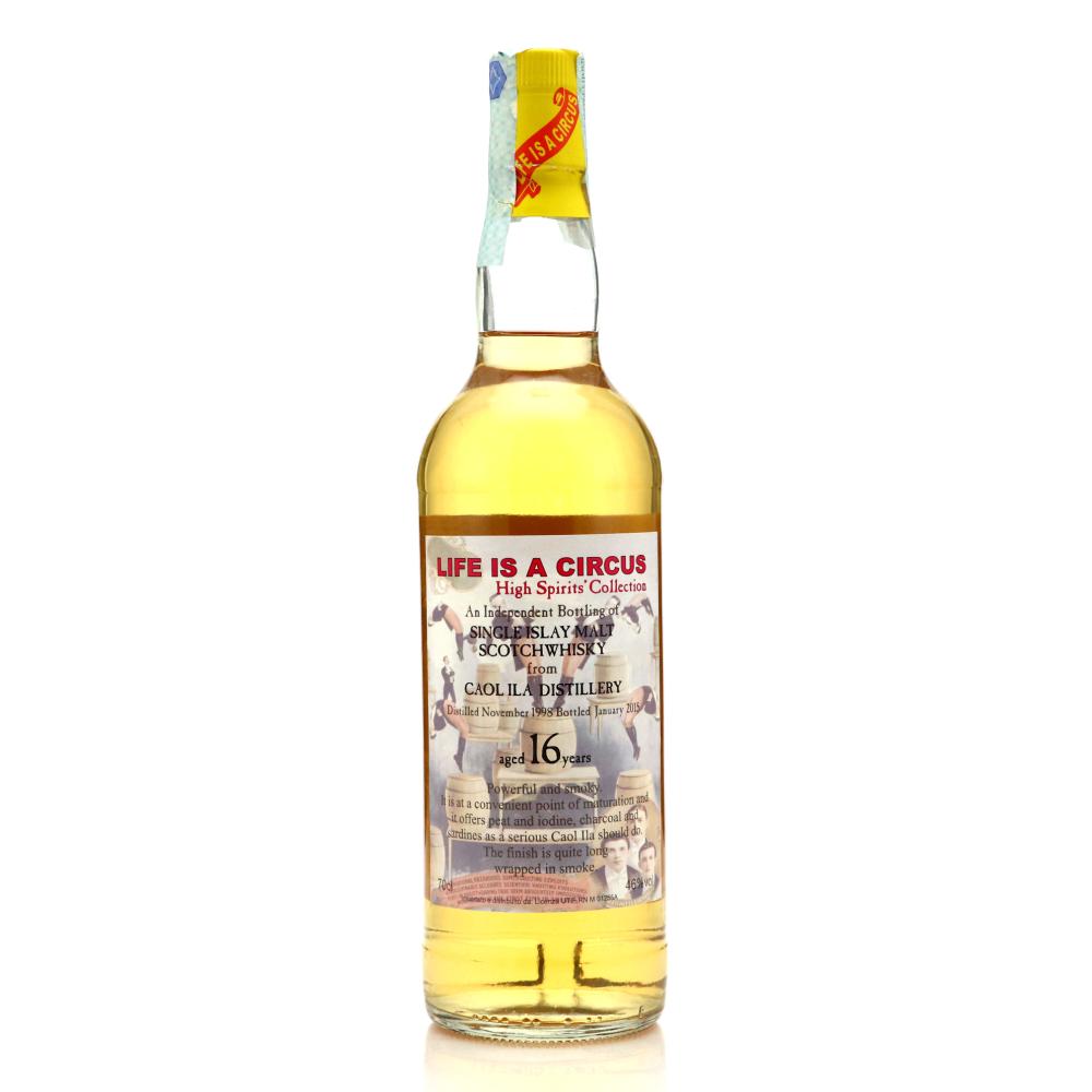 Caol Ila 1998 High Spirits 16 Year Old / Life is a Circus