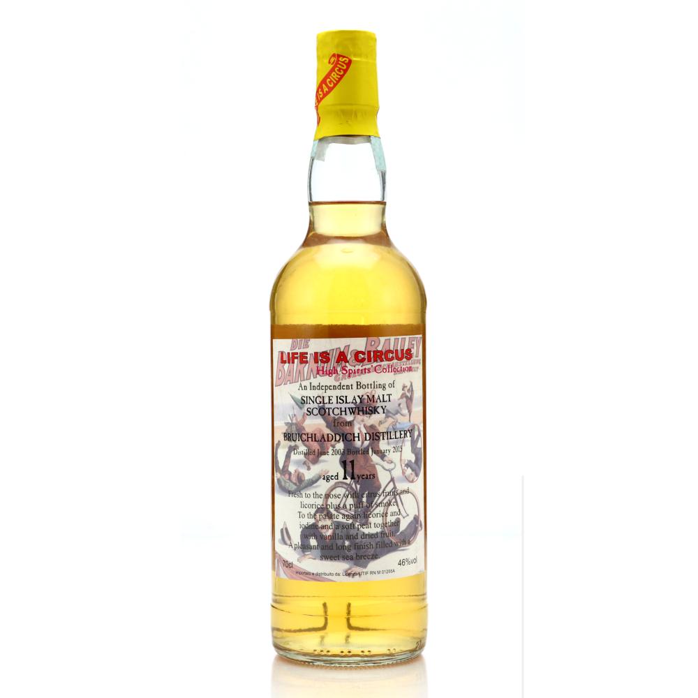 Bruichladdich 2003 High Spirits 12 Year Old / Life is a Circus