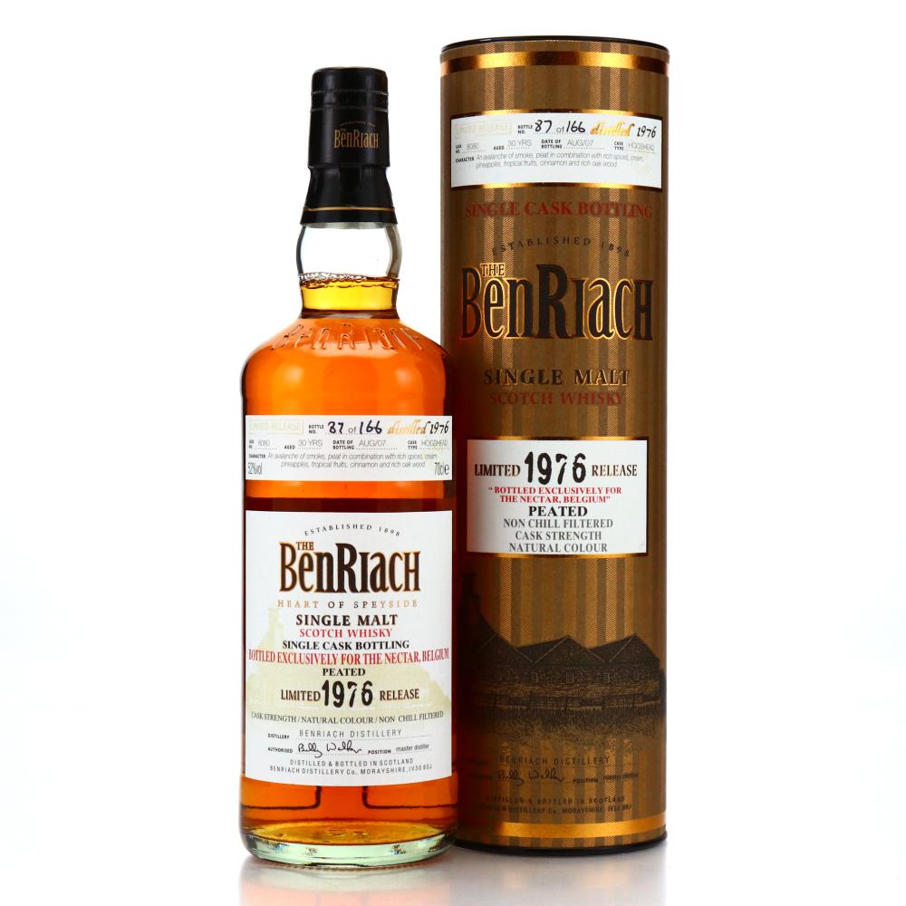 Benriach 1976 Peated Single Cask 30 Year Old #8080 / The Nectar