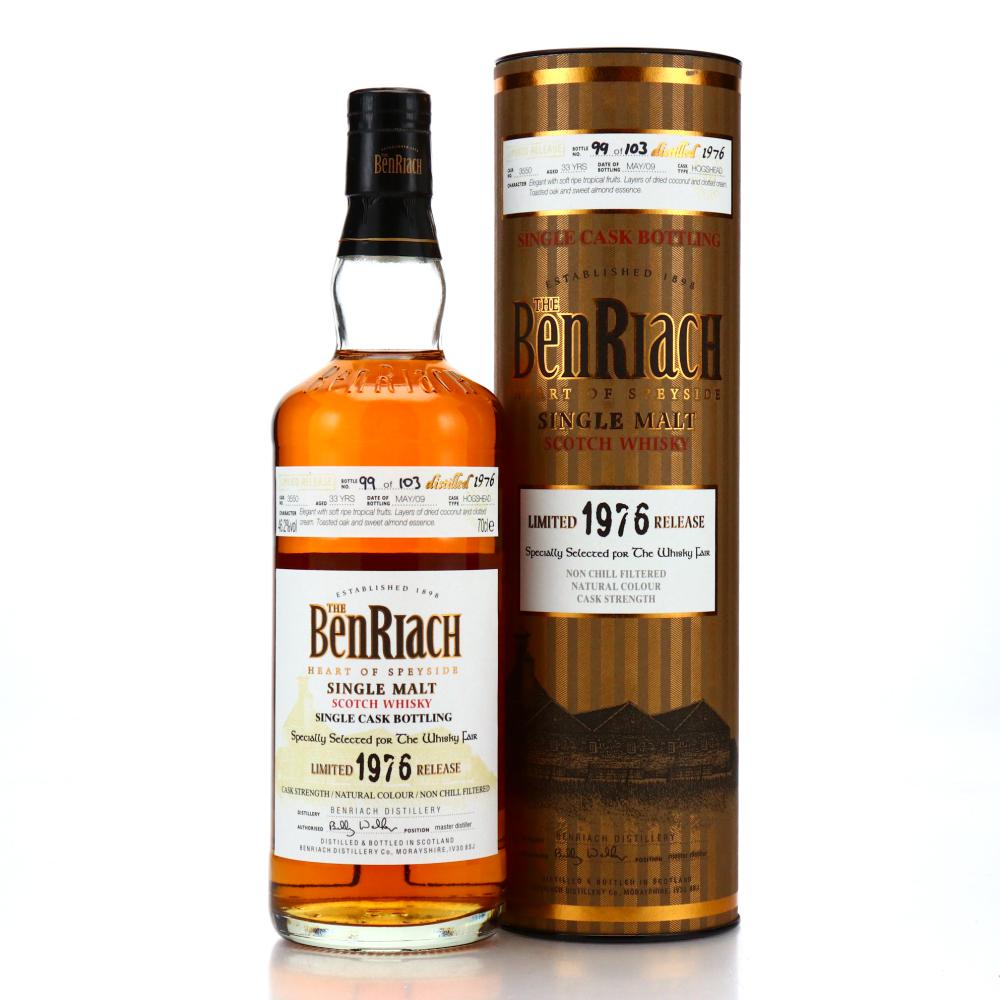 Benriach 1976 Single Cask 33 Year Old #3550 / The Whisky Fair