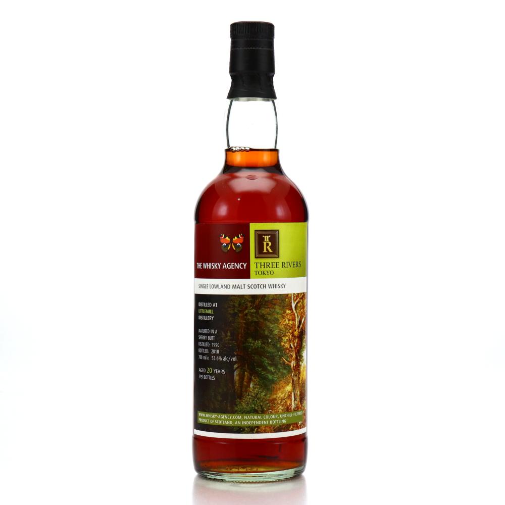 Littlemill 1990 Whisky Agency 20 Year Old / Three Rivers