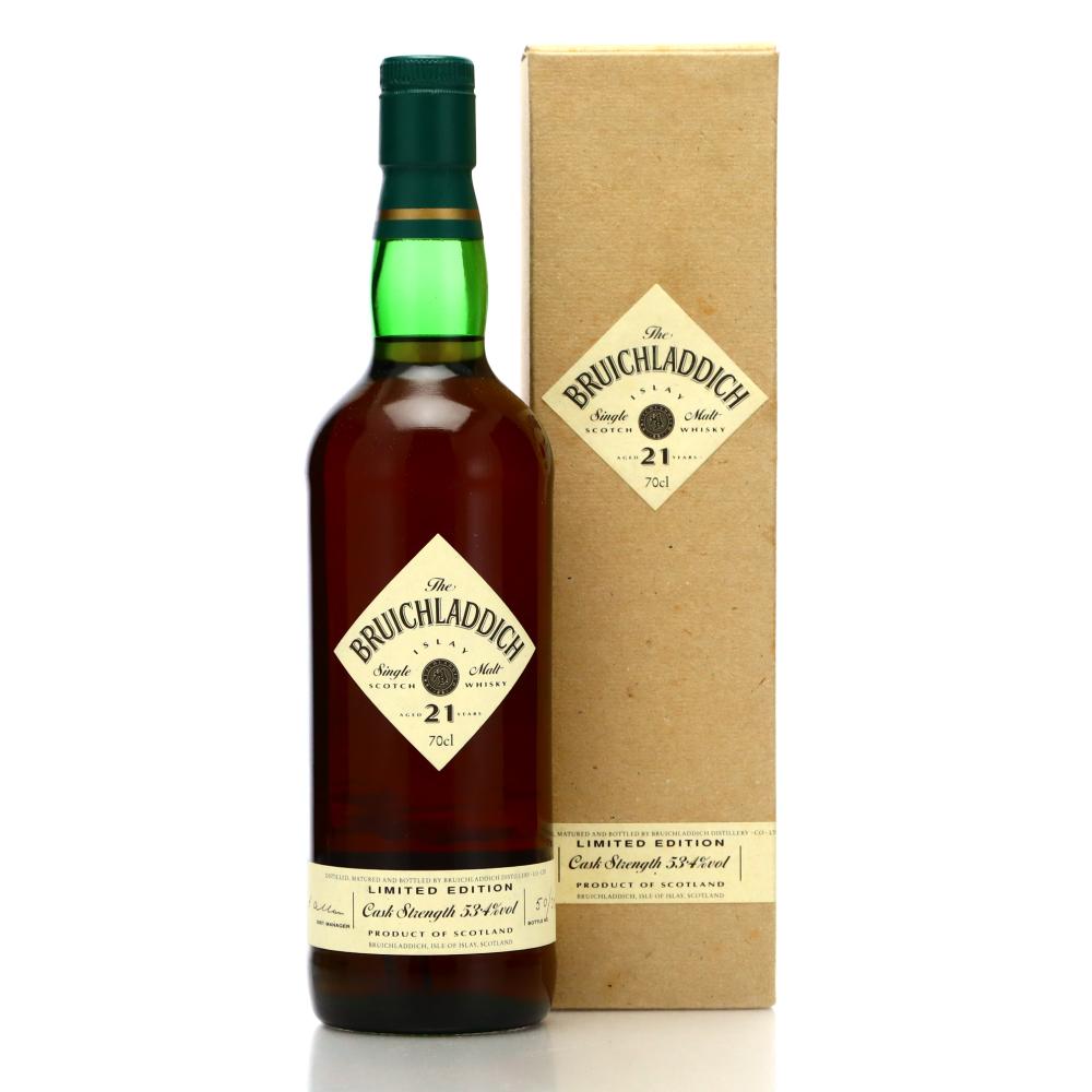 Bruichladdich 21 Year Old Cask Strength