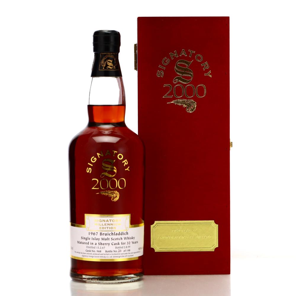 Bruichladdich 1967 Signatory Vintage 32 Year Old Millennium Edition