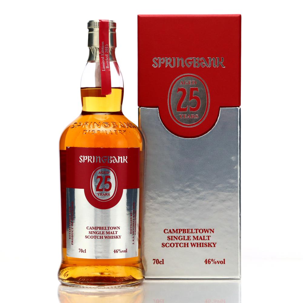 Springbank 25 Year Old 2015 Release