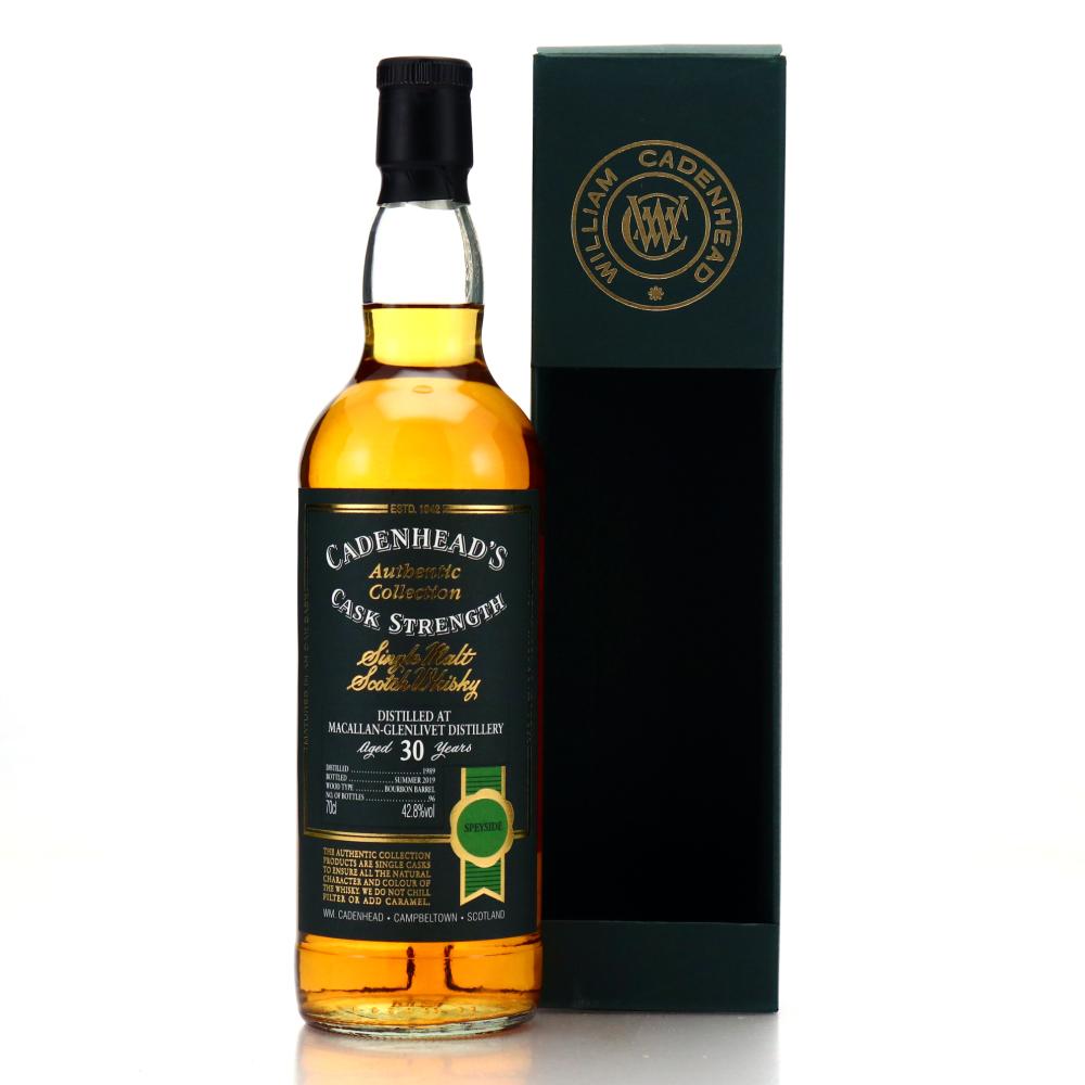 Macallan 1989 Cadenhead's 30 Year Old