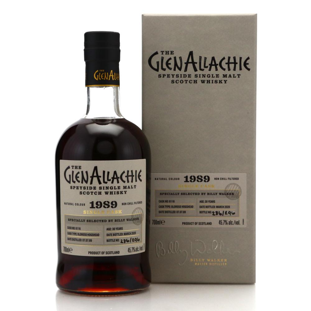 Glenallachie 1989 Single Oloroso Cask 30 Year Old #6116 / Billy Walker