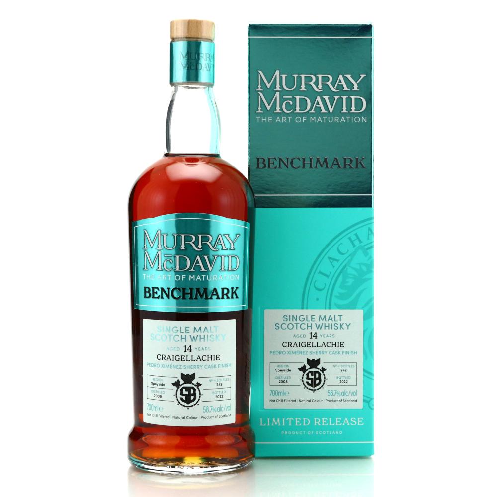 Craigellachie 2008 Murray McDavid 14 Year Old Benchmark / Sherrybomb Deployment 5.2
