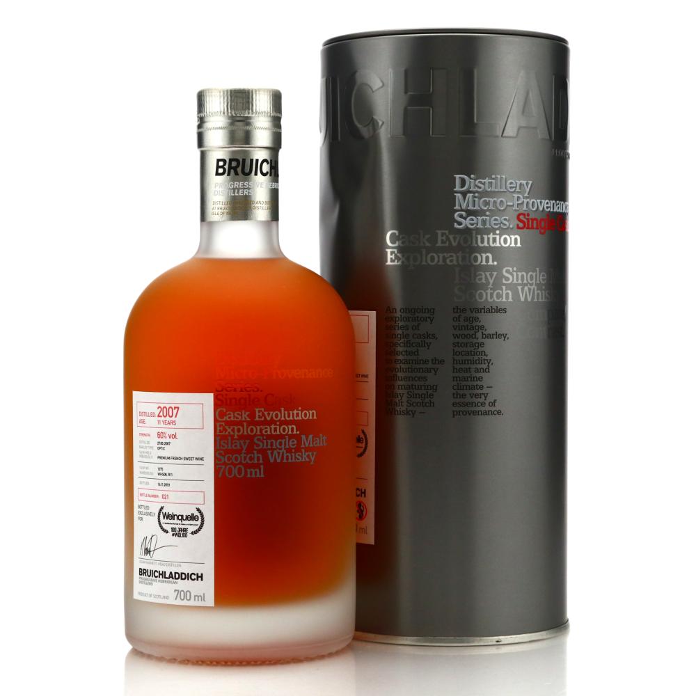 Bruichladdich 2007 Micro Provenance Single Cask 11 Year Old #1275