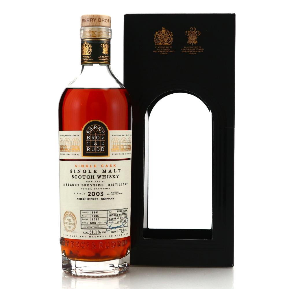 Speyside Single Malt 2003 Berry Brothers and Rudd / Kirsch