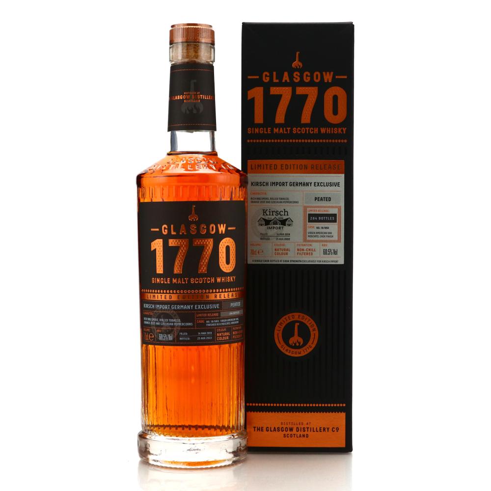 Glasgow '1770' 2018 Single Moscatel Cask Finish #960 / Kirsch Import