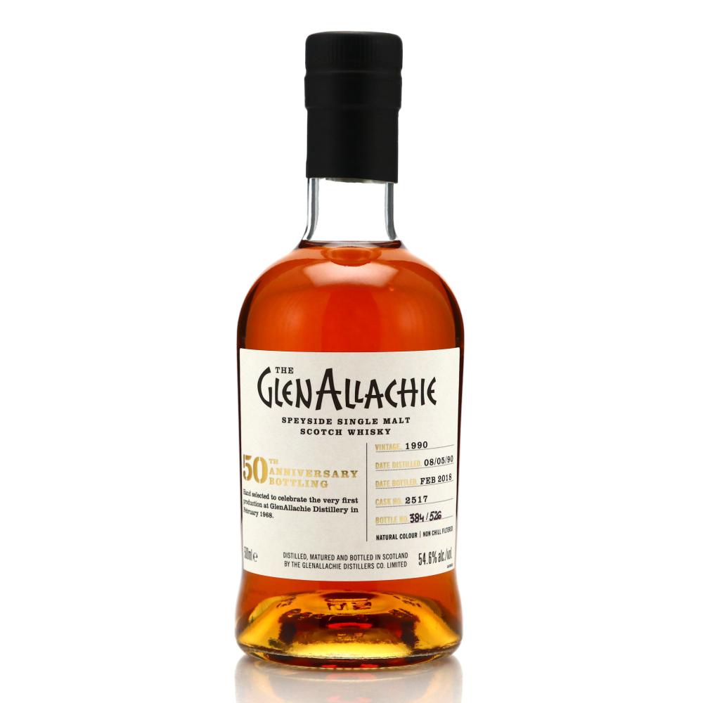 Glenallachie 1990 Single Cask #2517 50cl / 50th Anniversary