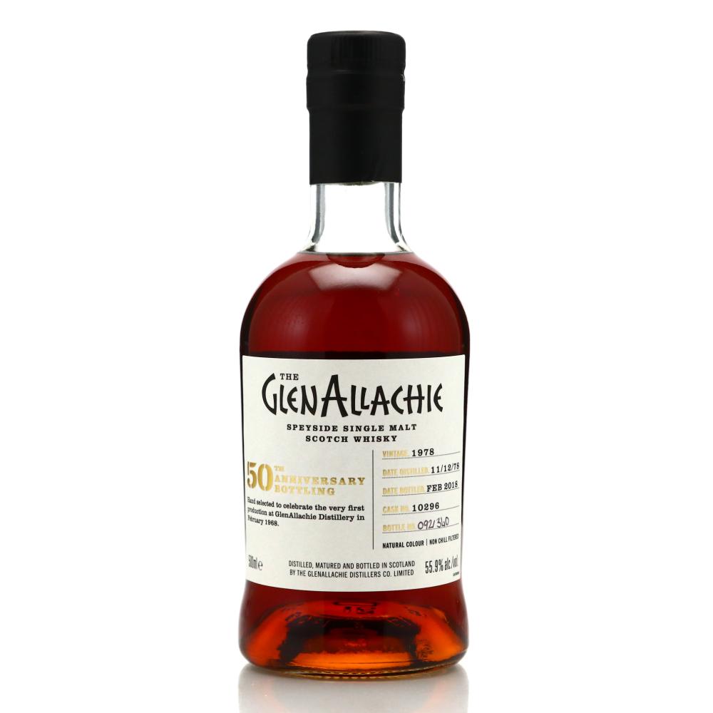Glenallachie 1978 Single Cask #10296 50cl / 50th Anniversary