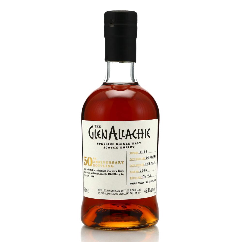 Glenallachie 1989 Single Cask #2587 50cl / 50th Anniversary