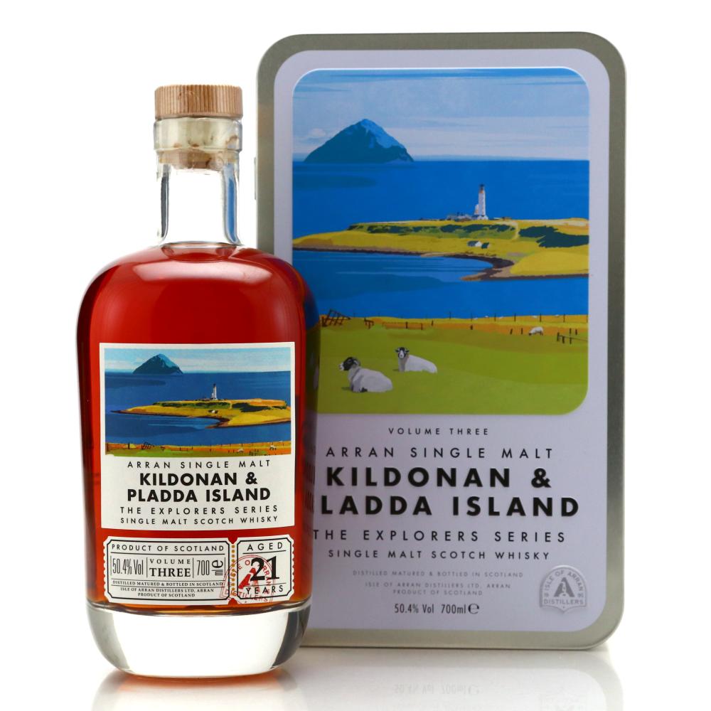 Arran 21 Year Old The Explorers Series Volume 3 / Kildonan and Pladda Island