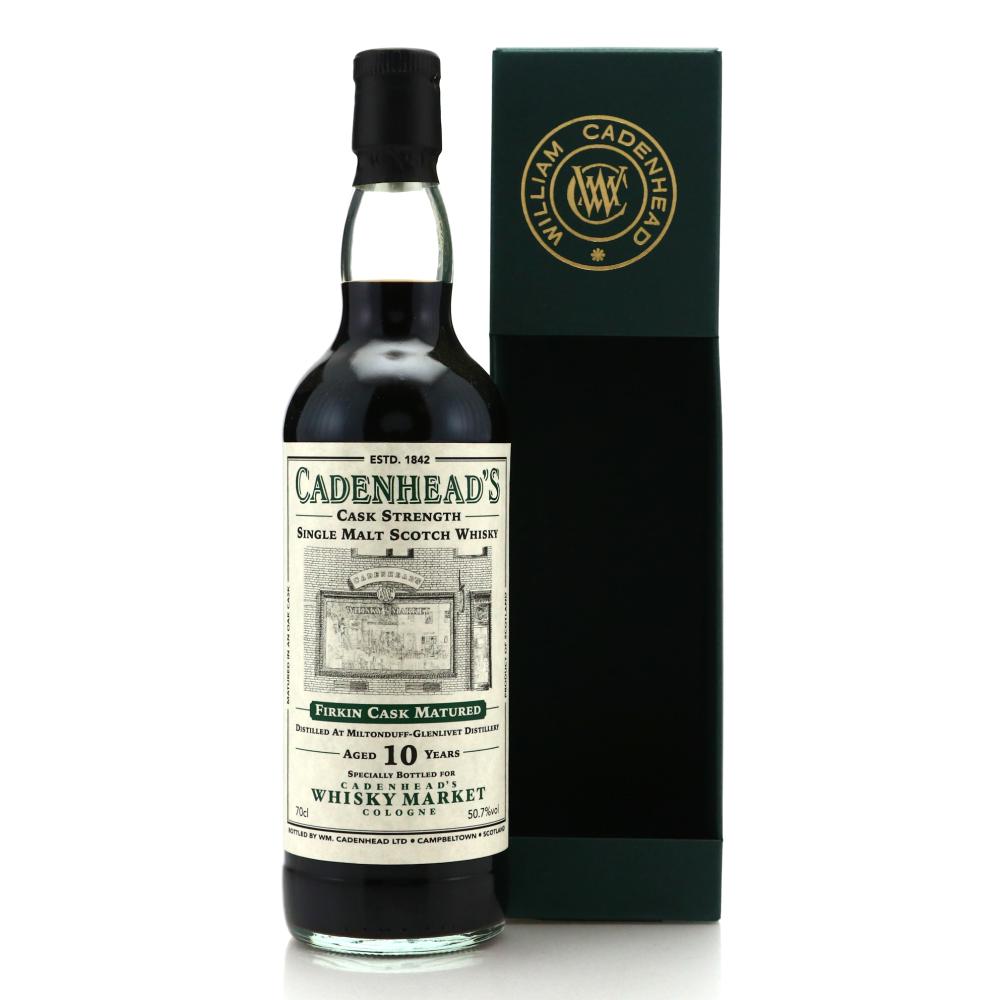 Miltonduff 10 Year Old Cadenhead's Firkin Cask / Cologne Shop