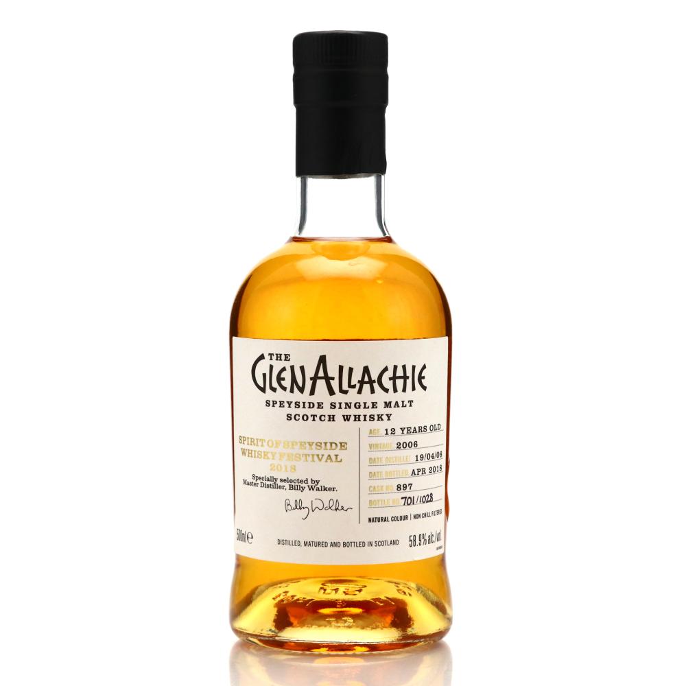 Glenallachie 2006 Single Cask 12 Year Old #897 50cl / Spirit of Speyside 2018