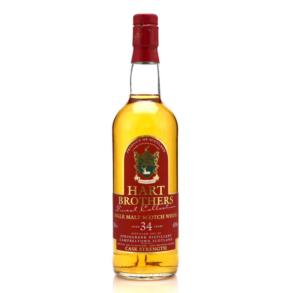 Springbank 1967 Hart Brothers 34 Year Old Cask Strength