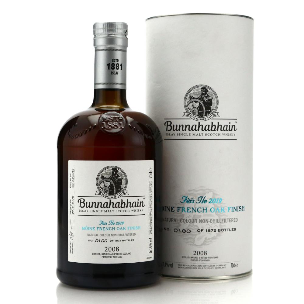 Bunnahabhain Moine  2008 French Oak Finish / Feis Ile 2019