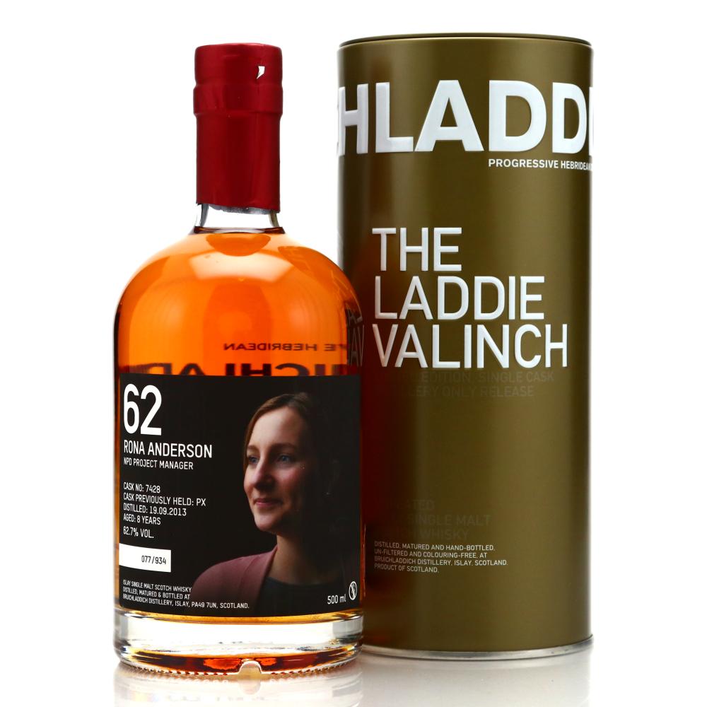 Bruichladdich 2013 Rona Anderson Valinch 8 Year Old / PX