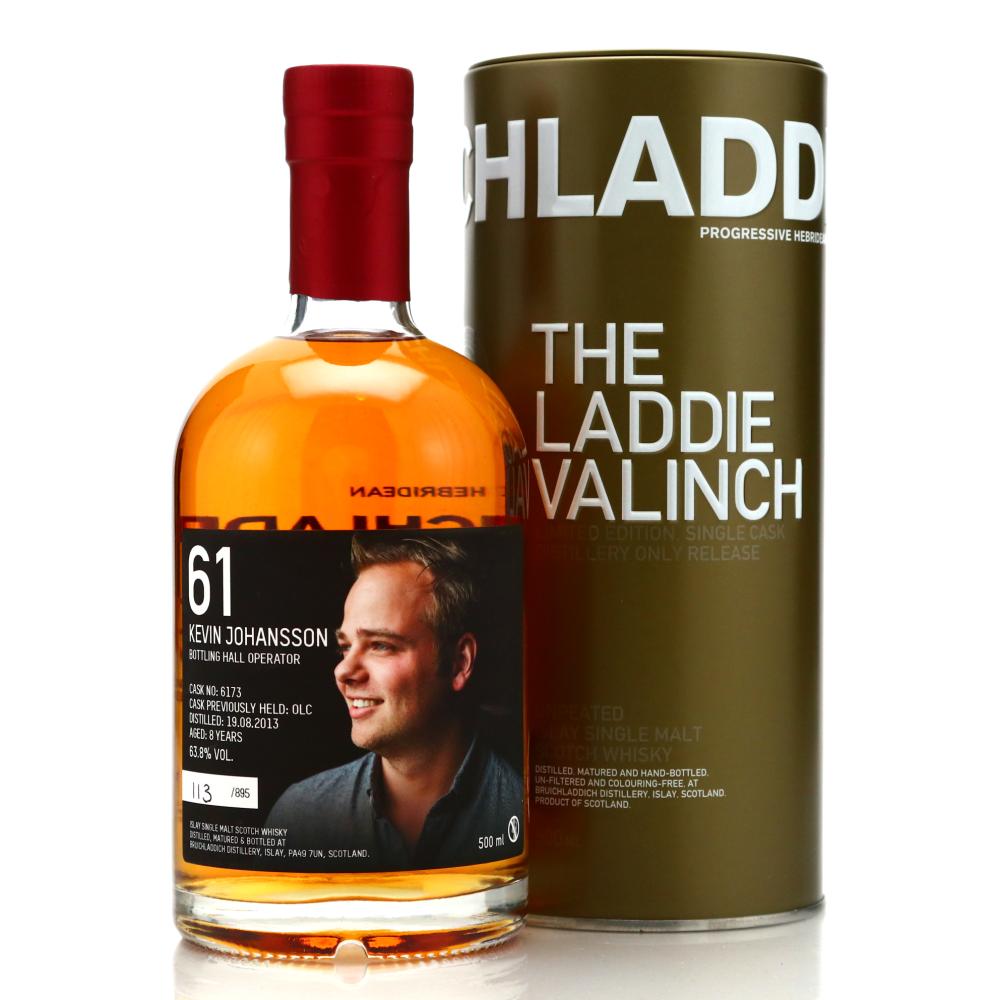 Bruichladdich 2013 Kevin Johansson Valinch 8 Year Old / OLC
