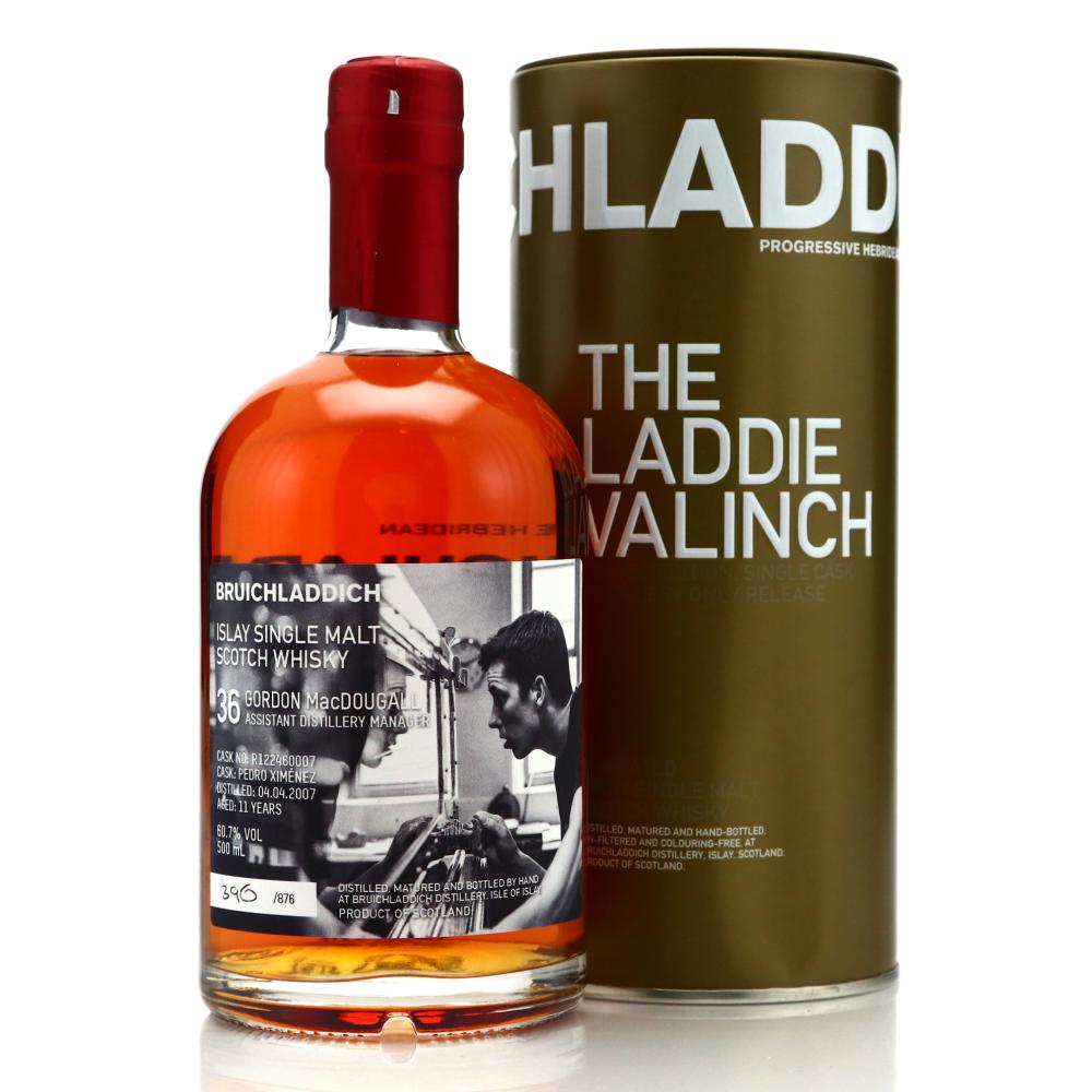 Bruichladdich 2007 Gordon MacDougall Valinch 11 Year Old / PX Cask