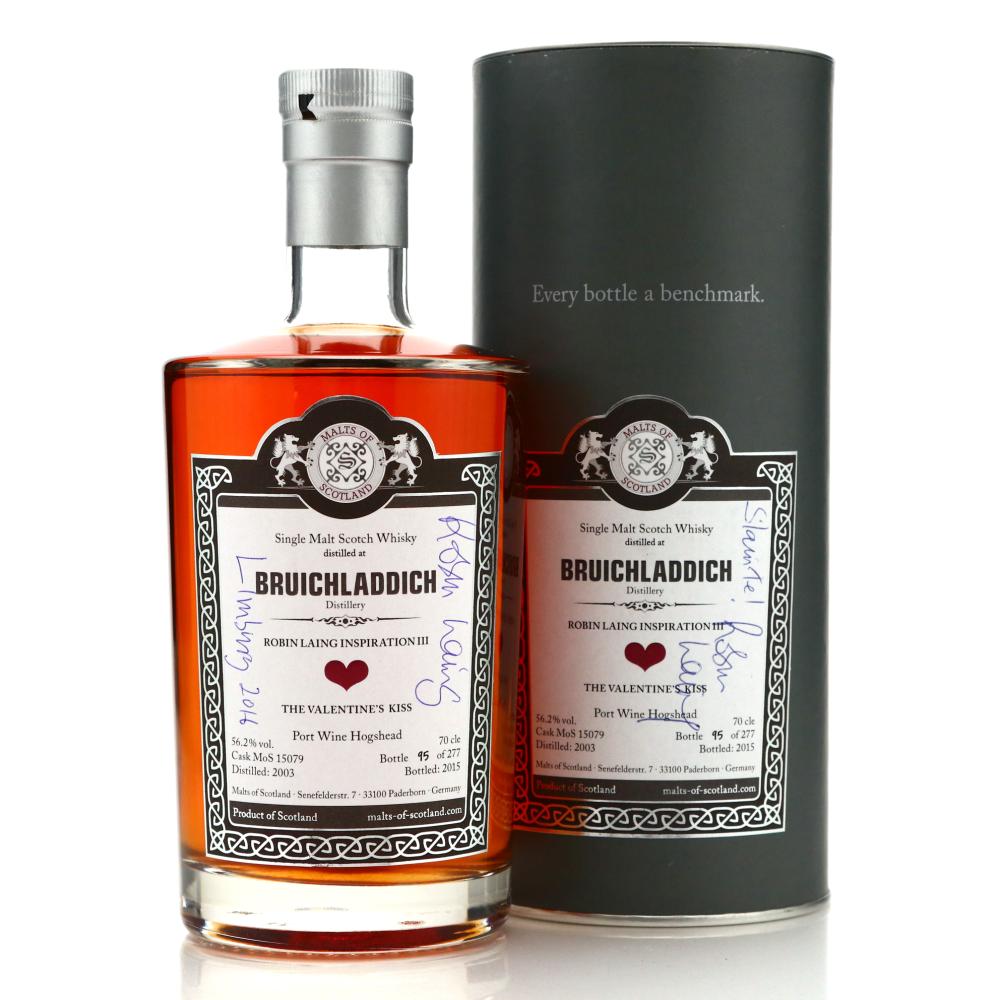 Bruichladdich 2003 Malts of Scotland Port Hogshead / Robin Laing Inspiration III