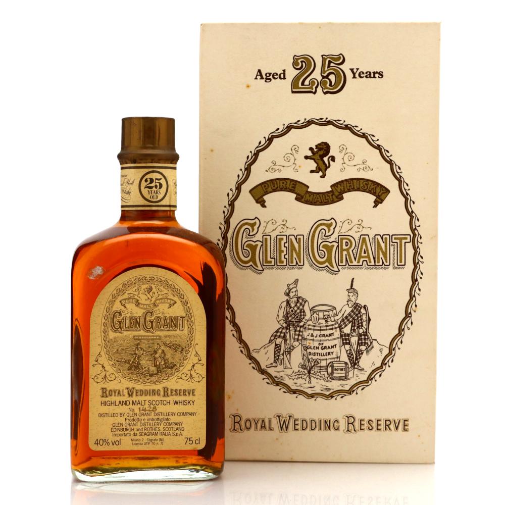 Glen Grant 25 Year Old Royal Wedding Reserve 1981 / Seagram Italia Import