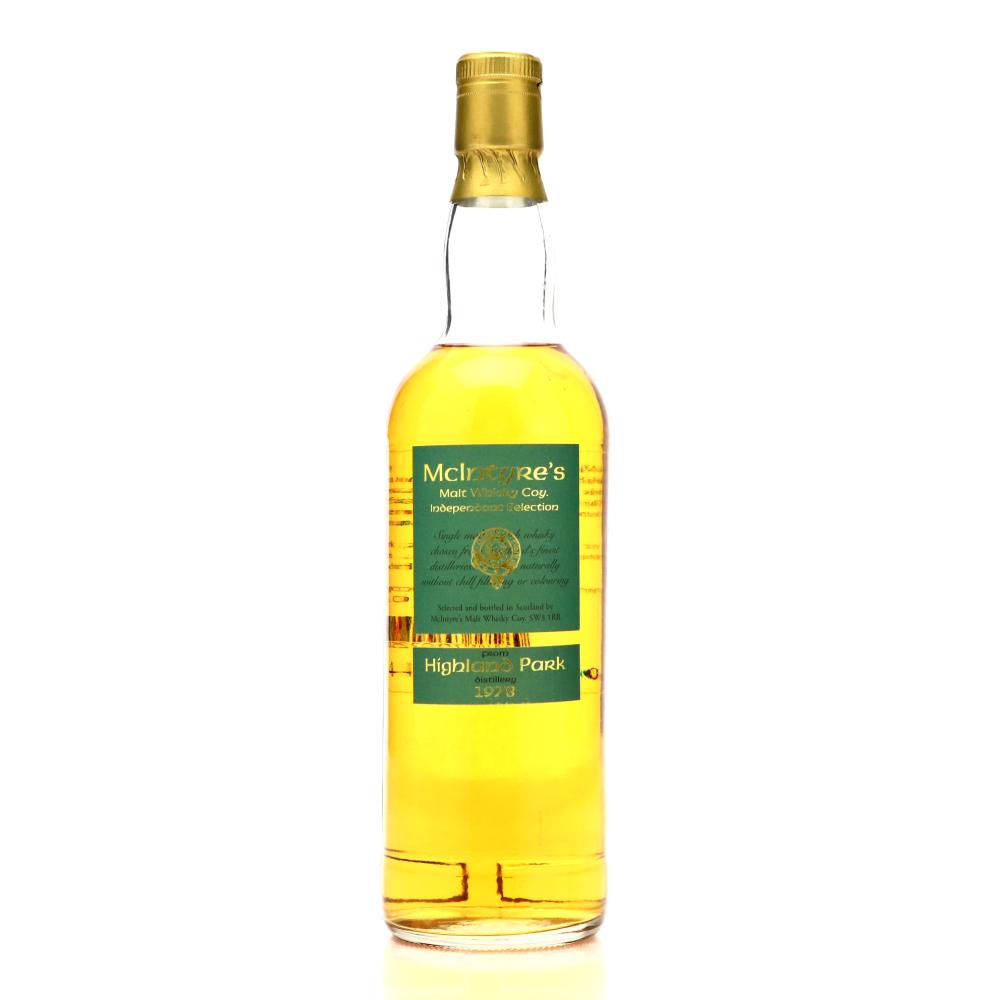 Highland Park 1978 Mcintyre's