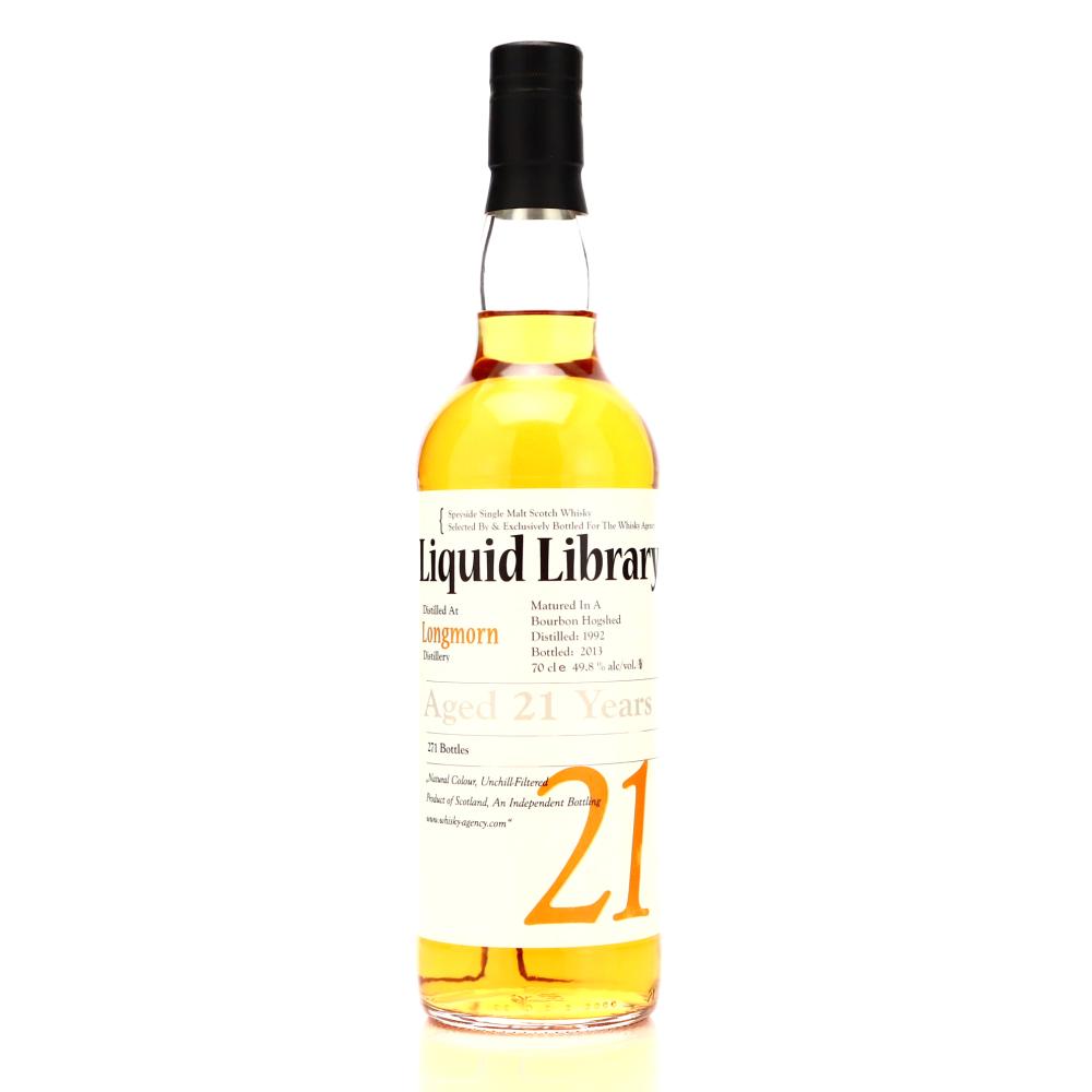 Longmorn 1992 Whisky Agency 21 Year Old / Liquid Library