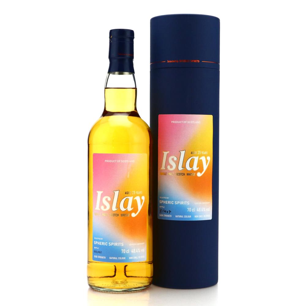 Islay Single Malt 25 Year Old Spheric Spirits / Bottle #05